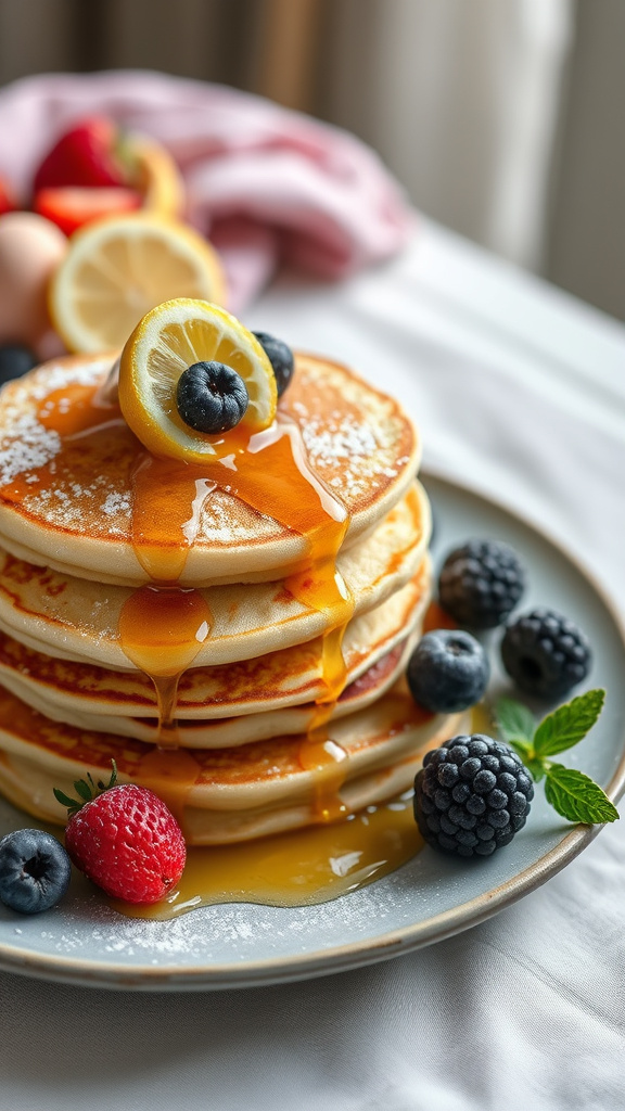 8. Lemon Ricotta Pancake Joy