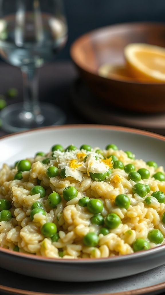 22 Brilliant Easter Food Ideas to Inspire Your Menu - Zynahz 10. Sweet Pea Risotto
