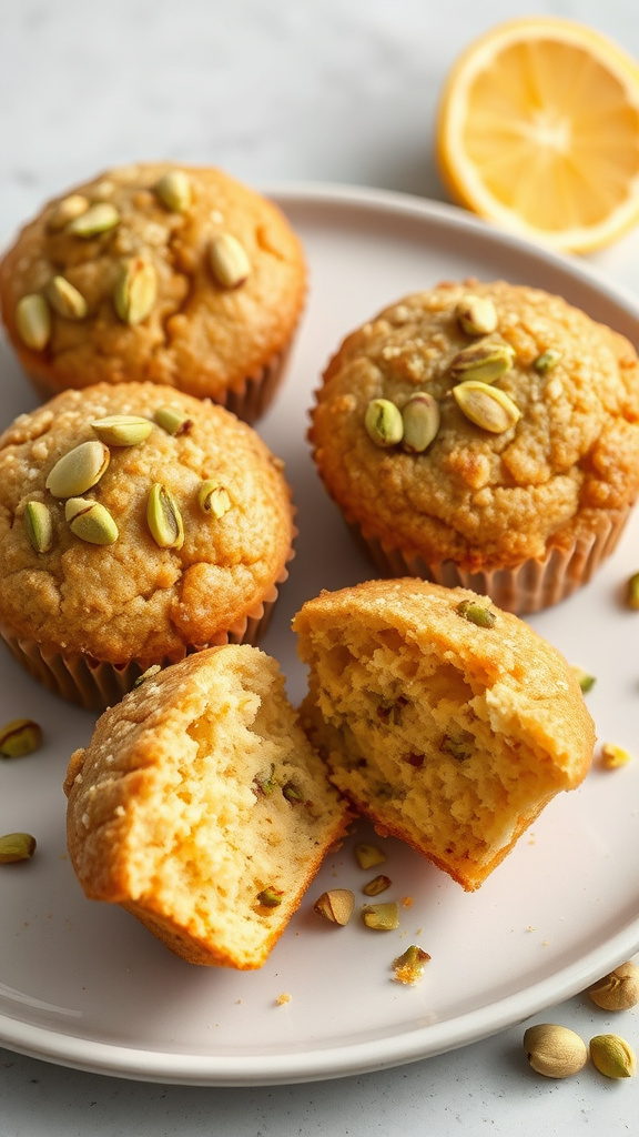 22 Brilliant Easter Food Ideas to Inspire Your Menu - Zynahz 16. Pistachio Citrus Muffins