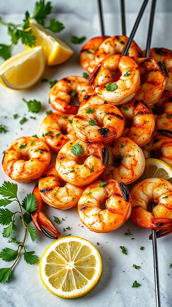 22 Brilliant Easter Food Ideas to Inspire Your Menu - Zynahz 21. Lemon Herb Grilled Shrimp