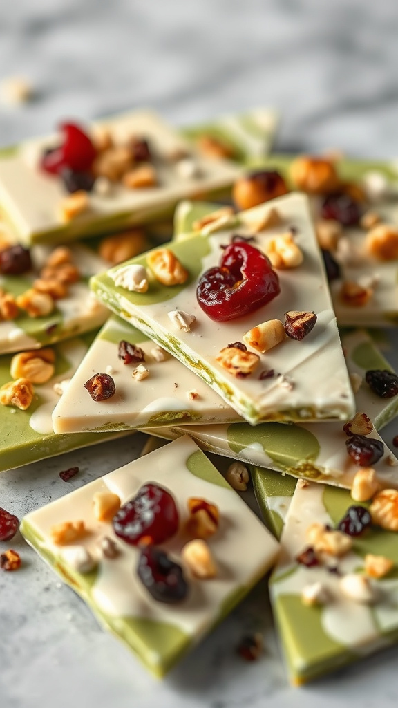 22 Brilliant Easter Food Ideas to Inspire Your Menu - Zynahz 22. Matcha White Chocolate Bark