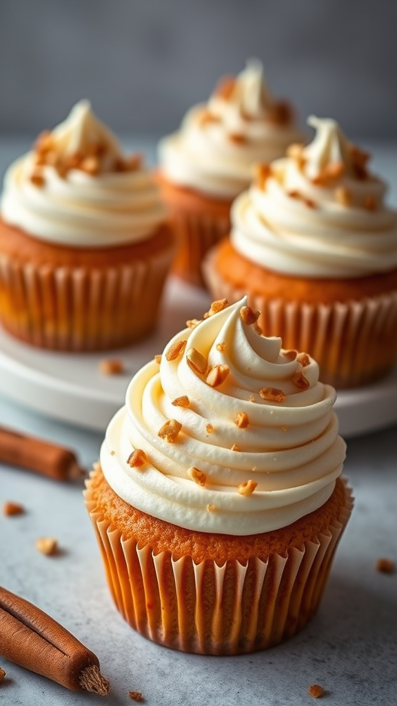 23 Moist Easter Carrot Cake to Savor Every Bite - Zynahz 16. Mini Carrot Cake Cupcake Treats