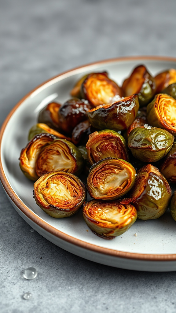 24 Hearty Easter Dinner to Gather Your Family - Zynahz 11. Honey Balsamic Brussels Sprouts
