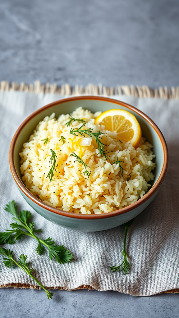 17. Lemon Dill Rice Pilaf