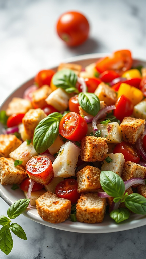 18. Pumped Up Panzanella Salad