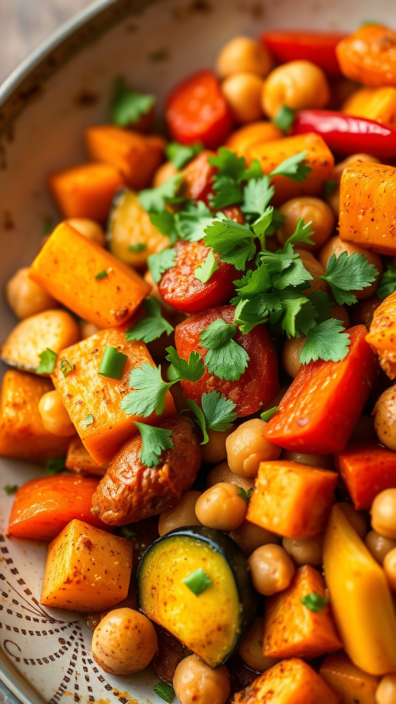 24. Moroccan Spiced Vegetable Tangine