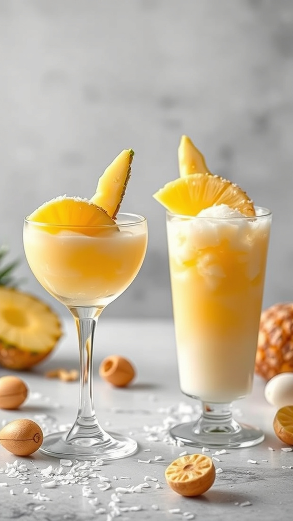 24 Refreshing Easter Cocktails to Sip Without Alcohol - Zynahz 21. Pineapple Coconut Bunny Cooler