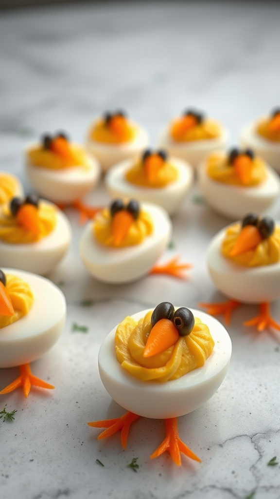 14. Deviled Egg Chicks
