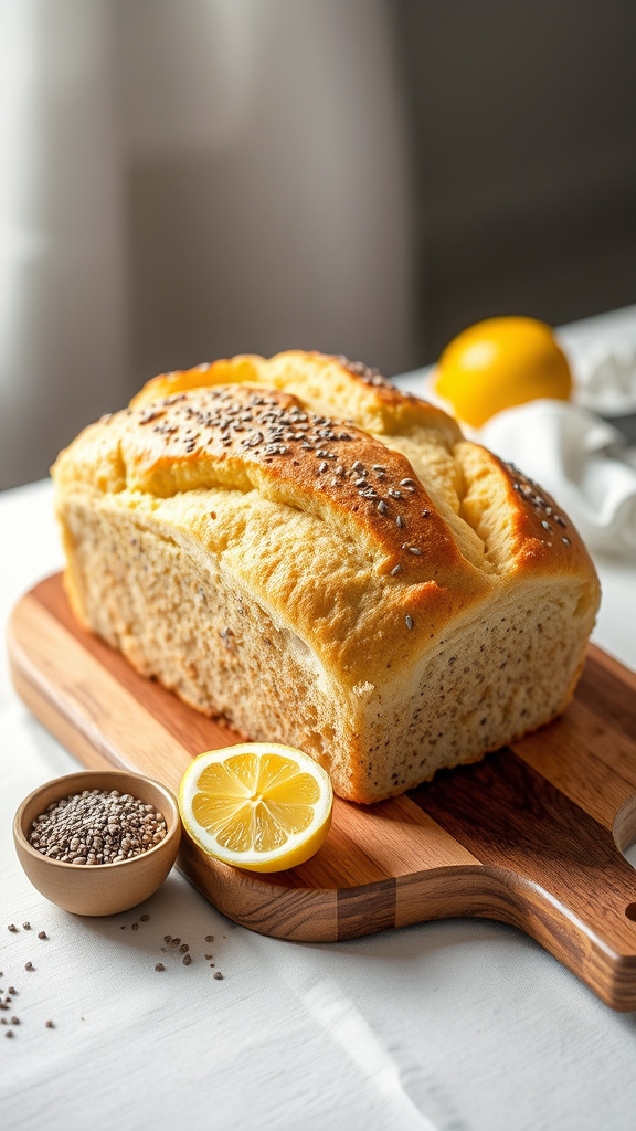 25 Golden Easter Bread to Warm Your Holiday Table - Zynahz 13. Chia Seed Easter Bread