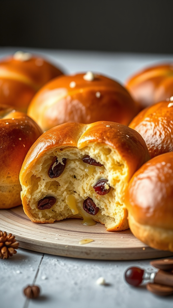 25 Golden Easter Bread to Warm Your Holiday Table - Zynahz 18. Ginger-Infused Easter Buns