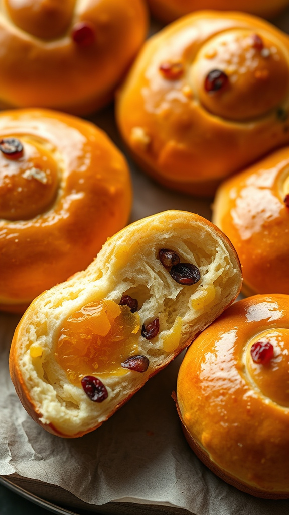 25 Golden Easter Bread to Warm Your Holiday Table - Zynahz 3. Citrus Zested Easter Buns