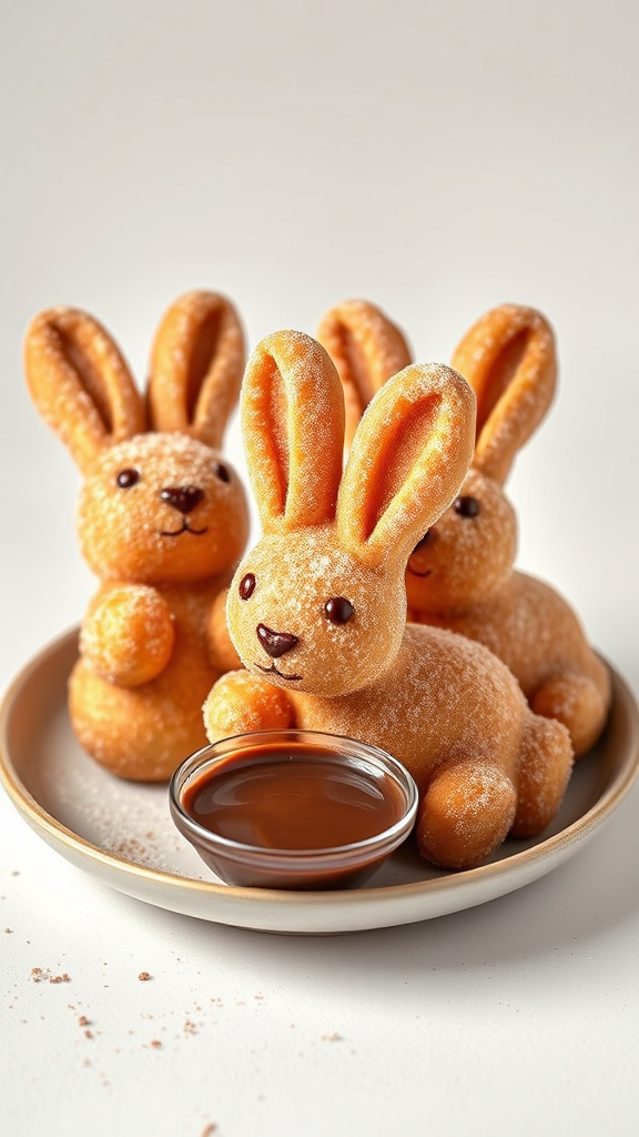 24. Sugar-Dusted Bunny Churros