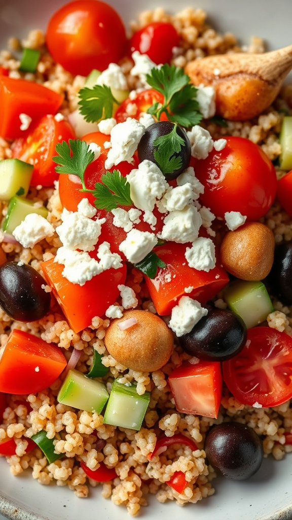 15. Mesmerizing Mediterranean Quinoa