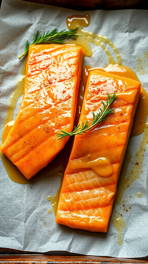 22. Darling Dijon Mustard Salmon