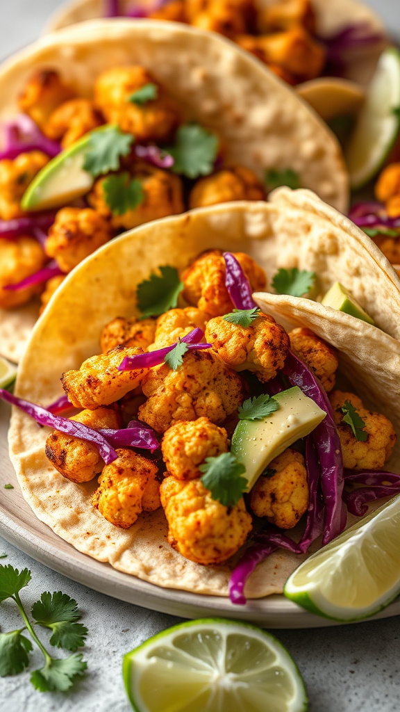 6. Roasted Cauliflower Tacos