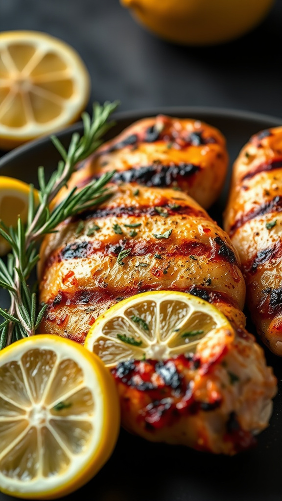 6. Lemon Herb Grilled Chicken
