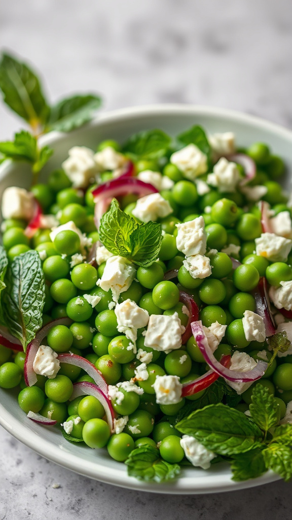 27 Delicious Easter Side Dishes to Complement Your Spread - Zynahz 1. Spring Pea and Mint Salad
