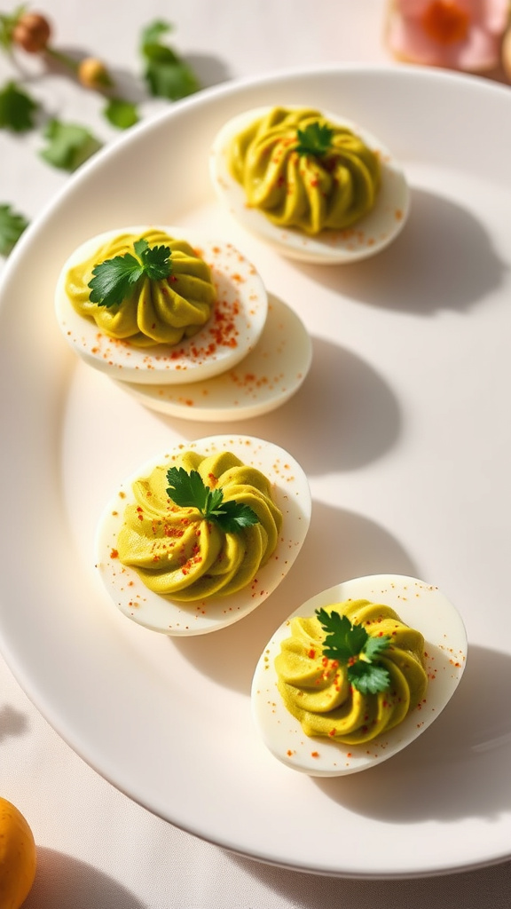 27 Delicious Easter Side Dishes to Complement Your Spread - Zynahz 10. Deviled Eggs with Avocado
