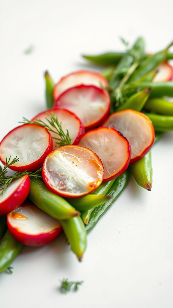 27 Delicious Easter Side Dishes to Complement Your Spread - Zynahz 17. Roasted Radish and Snap Peas
