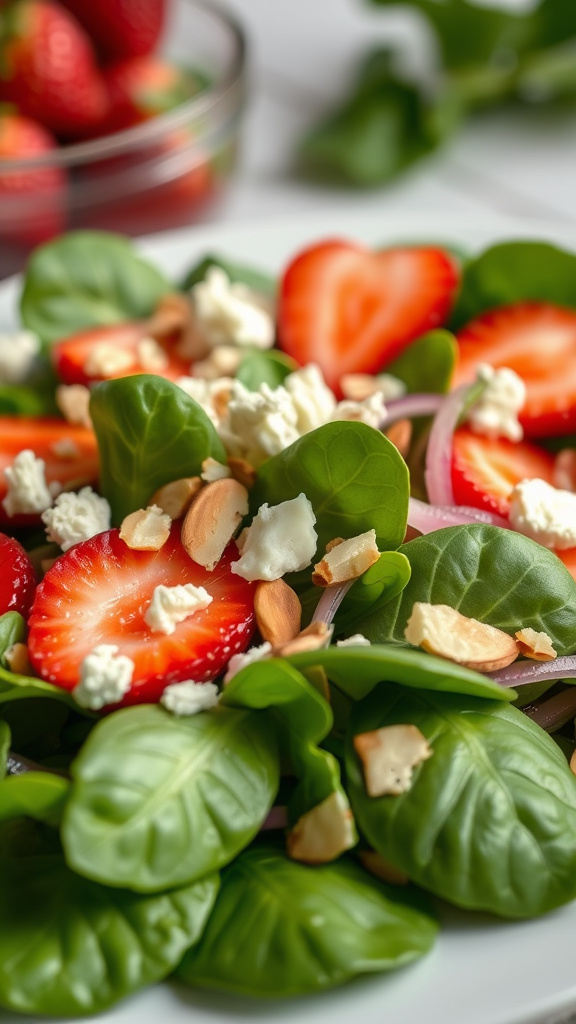 27 Delicious Easter Side Dishes to Complement Your Spread - Zynahz 7. Strawberry Spinach Salad