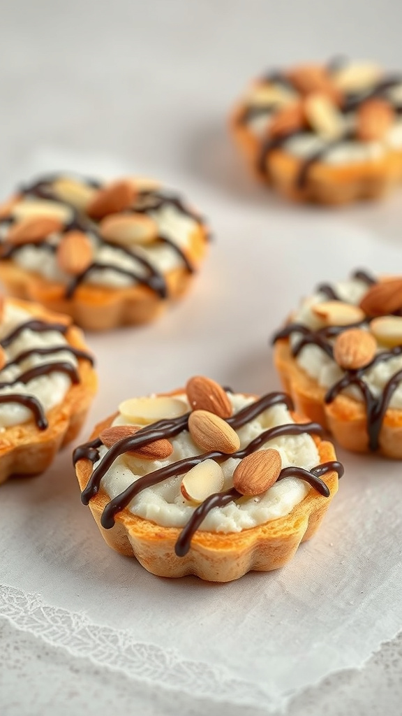 27. Almond Joy Easter Tarts