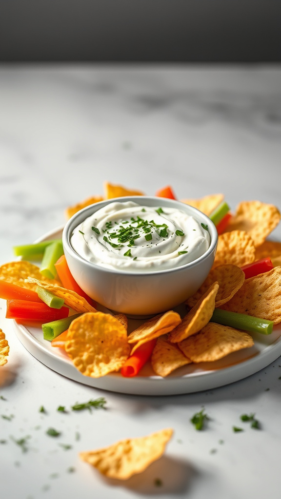 16. Greek Yogurt Ranch Dip