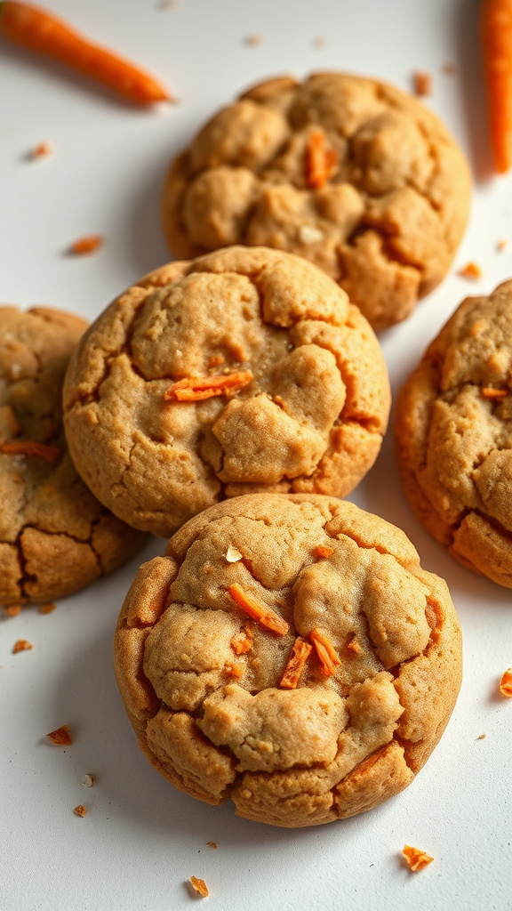 25. Almond Flour Carrot Cookies