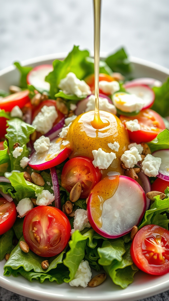 27 Vibrant Easter Dishes to Brighten Your Holiday - Zynahz 9. Fresh Spring Greens Salad