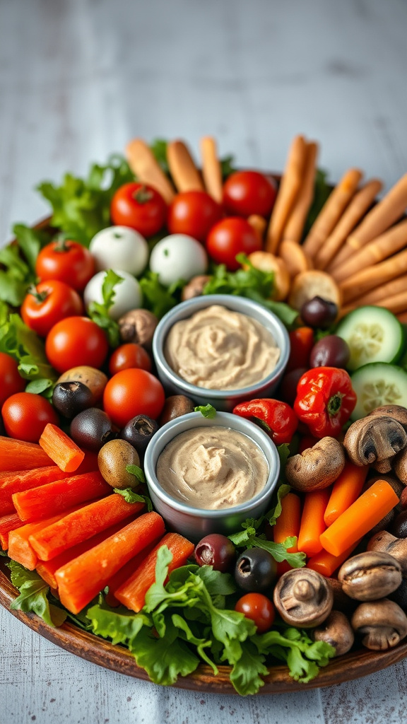 28 Brilliant Easter Charcuterie Board Ideas to Impress All - Zynahz 21. Fresh Antipasto Easter Tray