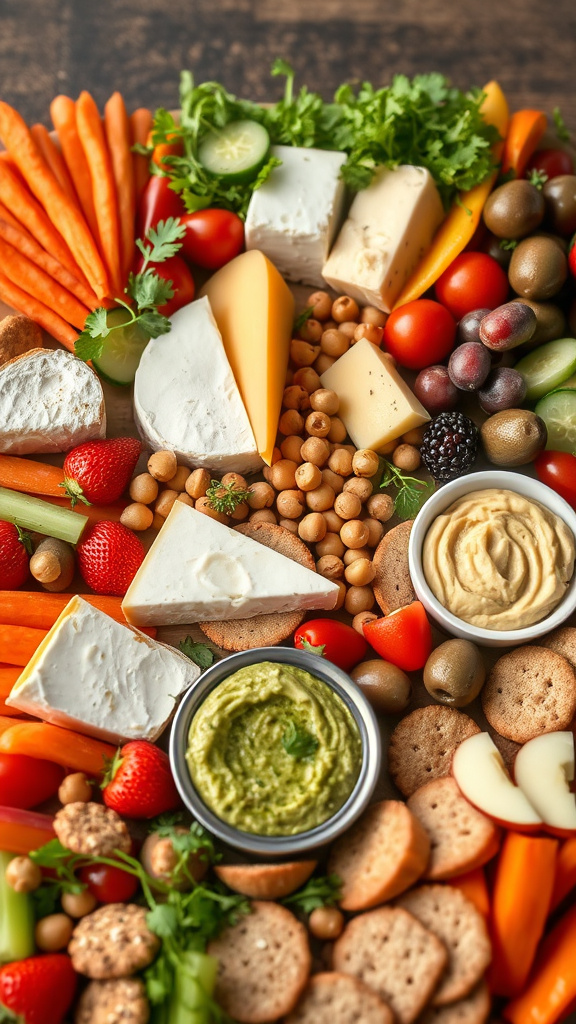 28 Brilliant Easter Charcuterie Board Ideas to Impress All - Zynahz 5. Spring Harvest Grazing Tray