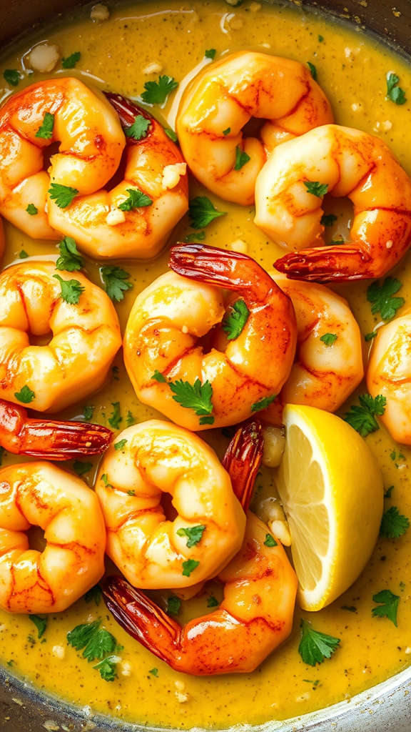 1. One-Pan Garlic Butter Shrimp