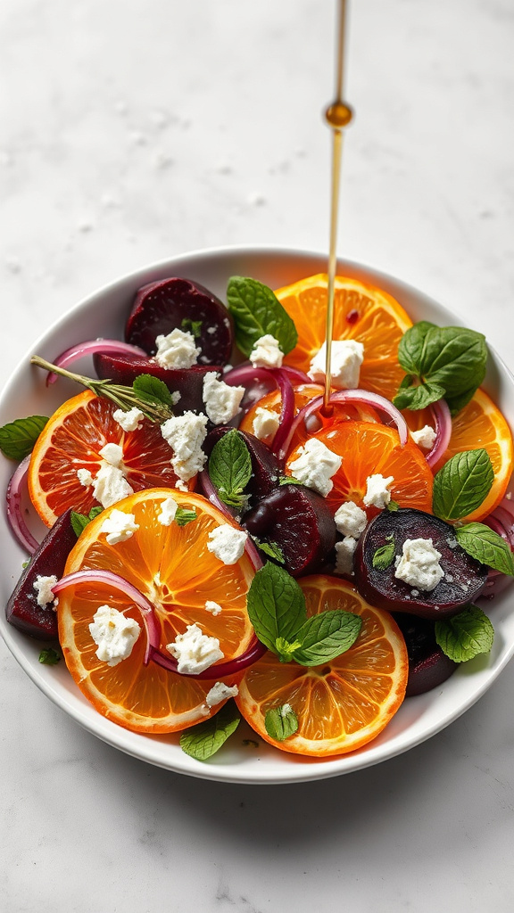 28 Fresh Easter Salad to Lighten Your Holiday Meal - Zynahz 12. Zesty Orange and Beet Salad