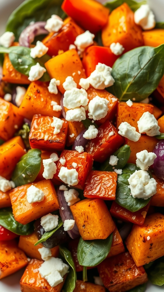 28 Fresh Easter Salad to Lighten Your Holiday Meal - Zynahz 14. Roasted Sweet Potato Medley