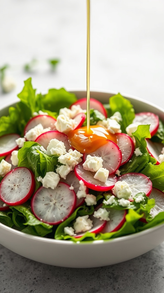 28 Fresh Easter Salad to Lighten Your Holiday Meal - Zynahz 20. Garden Fresh Radish Greens