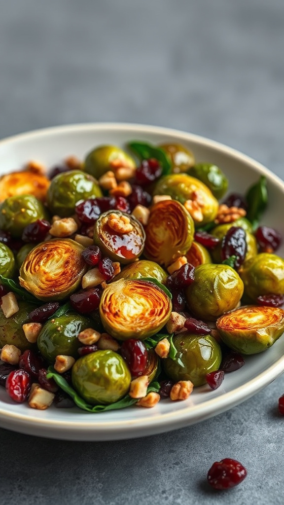 28 Fresh Easter Salad to Lighten Your Holiday Meal - Zynahz 24. Maple Roasted Brussels Salad