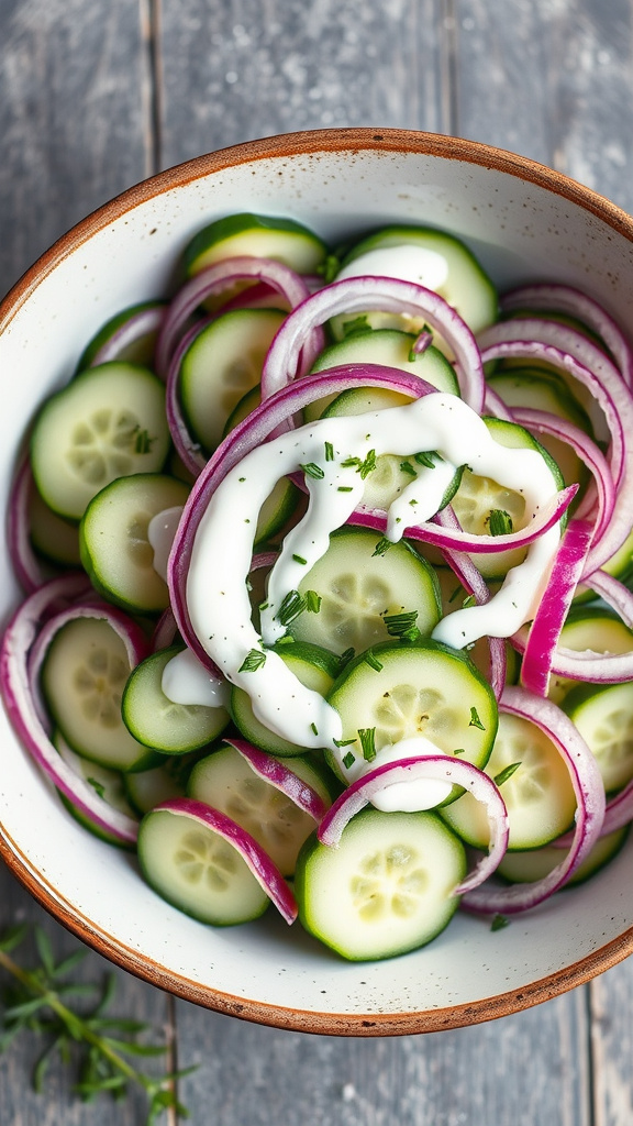 28 Fresh Easter Salad to Lighten Your Holiday Meal - Zynahz 28. Rustic Cucumber Dill Salad