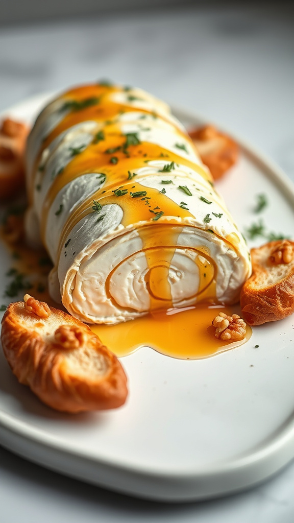 28 Vibrant Easter Brunch Ideas to Brighten Your Morning - Zynahz 14. Honey Drizzled Goat Cheese