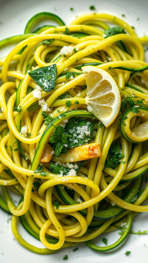 14. Herbed Zucchini Noodles